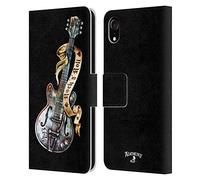Head Case Designs sous Licence Officielle Alchemy Gothic Guitare Rock'it 56 Illustration Étui Portefeuille en Cuir Compatible avec Apple iPhone XR