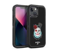 Head Case Designs sous Licence Officielle Alchemy Gothic Le Jeu est pour Les imbéciles Crâne Et Cartes Étui Antichoc Ultra-Blindé Compatible avec Apple iPhone 13