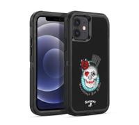 Head Case Designs sous Licence Officielle Alchemy Gothic Le Jeu est pour Les imbéciles Crâne Et Cartes Étui Antichoc Ultra-Blindé Compatible avec Apple iPhone 12 / iPhone 12 Pro