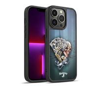 Head Case Designs sous Licence Officielle Alchemy Gothic Lisez-Les et pleurez Crâne Et Cartes Coque en Gel renforcée [Protection de Qualité Militaire] Compatible avec Apple iPhone 13 Pro