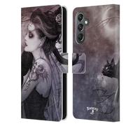 Head Case Designs sous Licence Officielle Alchemy Gothic Lune Minnaloushe Art Graphique Étui Portefeuille en Cuir Compatible avec Samsung Galaxy A25 5G