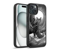 Head Case Designs sous Licence Officielle Alchemy Gothic Malice de Minuit Chats Coque en Gel renforcée [Protection de Qualité Militaire] Compatible avec Apple iPhone 15