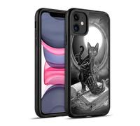 Head Case Designs sous Licence Officielle Alchemy Gothic Malice de Minuit Chats Coque en Gel renforcée [Protection de Qualité Militaire] Compatible avec Apple iPhone 11