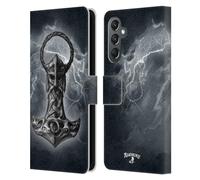 Head Case Designs sous Licence Officielle Alchemy Gothic Marteau de Mjolnir Illustration Étui Portefeuille en Cuir Compatible avec Samsung Galaxy A25 5G
