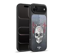 Head Case Designs sous Licence Officielle Alchemy Gothic Métal Mort Crâne Coque en Gel renforcée [Protection de Qualité Militaire] Compatible avec Apple iPhone 17 Air