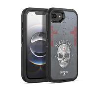 Head Case Designs sous Licence Officielle Alchemy Gothic Métal Mort Crâne Étui Antichoc Ultra-Blindé Compatible avec Apple iPhone 16e / iPhone 17e