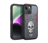 Head Case Designs sous Licence Officielle Alchemy Gothic Métal Mort Crâne Étui Antichoc Ultra-Blindé Compatible avec Apple iPhone 14