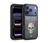 Head Case Designs sous Licence Officielle Alchemy Gothic Métal Mort Crâne Étui Antichoc Ultra-Blindé Compatible avec Apple iPhone 17 Pro Max