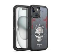 Head Case Designs sous Licence Officielle Alchemy Gothic Métal Mort Crâne Étui Antichoc Ultra-Blindé Compatible avec Apple iPhone 15