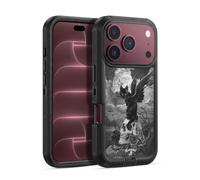 Head Case Designs sous Licence Officielle Alchemy Gothic Neuf Vies de crâne de Poe Chats Étui Antichoc Ultra-Blindé Compatible avec Apple iPhone 18 Pro