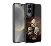 Head Case Designs sous Licence Officielle Alchemy Gothic No Crâne maléfique Trois Crâne Coque en Gel renforcée [Protection de Qualité Militaire] Compatible avec Samsung Galaxy S25 Edge
