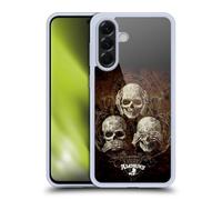 Head Case Designs sous Licence Officielle Alchemy Gothic No Crâne maléfique Trois Crâne Coque en Gel [Protection de Qualité Militaire] Compatible avec Samsung Galaxy A56 5G