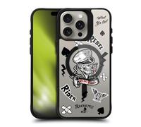 Head Case Designs sous Licence Officielle Alchemy Gothic Rebel Rider Art Gothique Black Shockproof Bumper Case [Military Grade] Compatible with Apple iPhone 15 Pro Max and with MagSafe