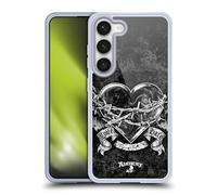 Head Case Designs sous Licence Officielle Alchemy Gothic Romance Noire Aile Coque en Gel [Protection de Qualité Militaire] Compatible avec Samsung Galaxy S23 5G Et Compatible avec MagSafe