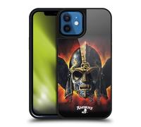 Head Case Designs sous Licence Officielle Alchemy Gothic Tête de Corbeau Ossa Aile Coque en Gel renforcée [Protection de Qualité Militaire] Compatible avec Apple iPhone 12 / iPhone 12 Pro