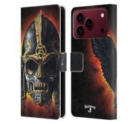 Head Case Designs sous Licence Officielle Alchemy Gothic Tête de Corbeau Ossa Aile Étui Portefeuille en Cuir Compatible avec Apple iPhone 18 Pro Max