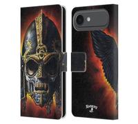 Head Case Designs sous Licence Officielle Alchemy Gothic Tête de Corbeau Ossa Aile Étui Portefeuille en Cuir Compatible avec Apple iPhone 17 Air