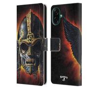 Head Case Designs sous Licence Officielle Alchemy Gothic Tête de Corbeau Ossa Aile Étui Portefeuille en Cuir Compatible avec Samsung Galaxy A07