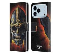 Head Case Designs sous Licence Officielle Alchemy Gothic Tête de Corbeau Ossa Aile Étui Portefeuille en Cuir Compatible avec Apple iPhone 17 Pro