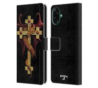 Head Case Designs sous Licence Officielle Alchemy Gothic Vengeance Reditus Dragon Étui Portefeuille en Cuir Compatible avec Samsung Galaxy A07
