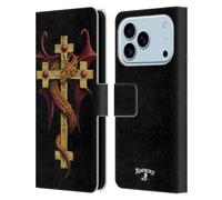 Head Case Designs sous Licence Officielle Alchemy Gothic Vengeance Reditus Dragon Étui Portefeuille en Cuir Compatible avec Apple iPhone 17 Pro