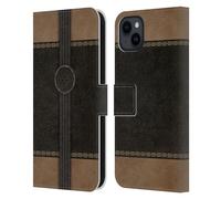 Head Case Designs sous Licence Officielle Alyn Spiller Courroie Luxe Étui Portefeuille en Cuir Compatible avec Apple iPhone 15 Plus