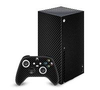 Head Case Designs sous Licence Officielle Alyn Spiller Fibre de Carbone Unie Mix Art Vinyle Autocollant De Jeu Peau Autocollant Couverture Compatible avec Xbox Series X