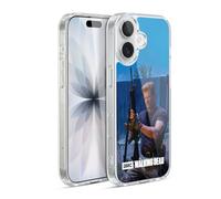 Head Case Designs sous Licence Officielle AMC The Walking Dead Abraham Personnages Filtrés Coque en Gel [Protection de Qualité Militaire] Compatible avec Apple iPhone 17 Et Compatible avec MagSafe