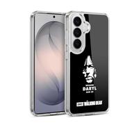 Head Case Designs sous Licence Officielle AMC The Walking Dead Daryl Dit Typographie Coque en Gel [Protection de Qualité Militaire] Compatible avec Samsung Galaxy S26