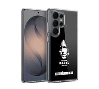Head Case Designs sous Licence Officielle AMC The Walking Dead Daryl Dit Typographie Coque en Gel [Protection de Qualité Militaire] Compatible avec Samsung Galaxy S26 Ultra