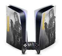 Head Case Designs sous Licence Officielle AMC The Walking Dead Daryl Double Exposure Daryl Dixon Graphiques Vinyle Plaque Frontale Autocollant De Jeu Peau Compatible avec PS5 Disc Console & DualSense