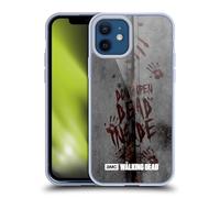 Head Case Designs sous Licence Officielle AMC The Walking Dead Dead Inside Typographie Coque en Gel [Qualité Militaire] Compatible avec Apple iPhone 12 / iPhone 12 Pro Et Compatible avec MagSafe