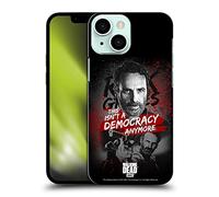 Head Case Designs sous Licence Officielle AMC The Walking Dead Démocratie Rick Grimes Héritage Coque Dure pour l'arrière Compatible avec Apple iPhone 13 Mini