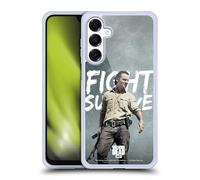 Head Case Designs sous Licence Officielle AMC The Walking Dead Fight Survive Rick Grimes Héritage Coque en Gel [Qualité Militaire] Compatible avec Samsung Galaxy A16 5G Et Compatible avec MagSafe