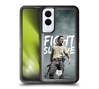 Head Case Designs sous Licence Officielle AMC The Walking Dead Fight Survive Rick Grimes Héritage Étui Antichoc Ultra-Blindé Compatible avec Samsung Galaxy S25 Edge