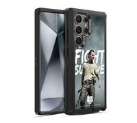 Head Case Designs sous Licence Officielle AMC The Walking Dead Fight Survive Rick Grimes Héritage Étui Antichoc Ultra-Blindé Compatible avec Samsung Galaxy S24 Ultra 5G
