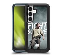 Head Case Designs sous Licence Officielle AMC The Walking Dead Fight Survive Rick Grimes Héritage Étui Antichoc Ultra-Blindé Compatible avec Samsung Galaxy S24 5G