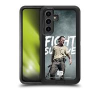 Head Case Designs sous Licence Officielle AMC The Walking Dead Fight Survive Rick Grimes Héritage Étui Antichoc Ultra-Blindé Compatible avec Samsung Galaxy S24+ 5G