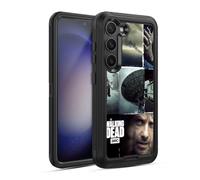 Head Case Designs sous Licence Officielle AMC The Walking Dead Indexez Art Vertical Logo Étui Antichoc Ultra-Blindé Compatible avec Samsung Galaxy S23 5G