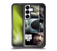 Head Case Designs sous Licence Officielle AMC The Walking Dead Indexez Art Vertical Logo Étui Antichoc Ultra-Blindé Compatible avec Samsung Galaxy S25+