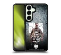 Head Case Designs sous Licence Officielle AMC The Walking Dead Join Us Rick Grimes Héritage Coque en Gel renforcée [Protection de Qualité Militaire] Compatible avec Samsung Galaxy S25