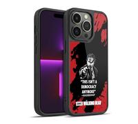 Head Case Designs sous Licence Officielle AMC The Walking Dead La Dictature De Rick Typographie Coque en Gel renforcée [Protection de Qualité Militaire] Compatible avec Apple iPhone 14 Pro