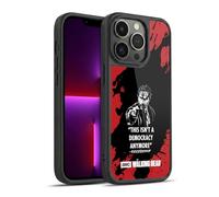 Head Case Designs sous Licence Officielle AMC The Walking Dead La Dictature De Rick Typographie Coque en Gel renforcée [Protection de Qualité Militaire] Compatible avec Apple iPhone 13 Pro