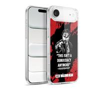 Head Case Designs sous Licence Officielle AMC The Walking Dead La Dictature De Rick Typographie Coque en Gel [Qualité Militaire] Compatible avec Apple iPhone 17 Air Et Compatible avec MagSafe