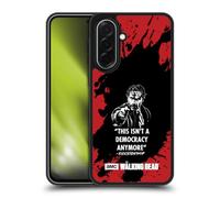 Head Case Designs sous Licence Officielle AMC The Walking Dead La Dictature De Rick Typographie Coque en Gel renforcée [Protection de Qualité Militaire] Compatible avec Samsung Galaxy A36 5G