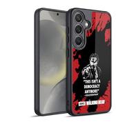Head Case Designs sous Licence Officielle AMC The Walking Dead La Dictature De Rick Typographie Coque en Gel renforcée [Protection de Qualité Militaire] Compatible avec Samsung Galaxy S24 5G