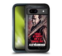 Head Case Designs sous Licence Officielle AMC The Walking Dead Lucille Vampire Chauve-Souris Negan Étui Antichoc Ultra-Blindé Compatible avec Google Pixel 8a