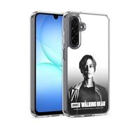 Head Case Designs sous Licence Officielle AMC The Walking Dead Maggie Portraits Filtrés Coque en Gel [Protection de Qualité Militaire] Compatible avec Samsung Galaxy A17 4G / 5G