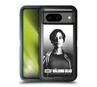Head Case Designs sous Licence Officielle AMC The Walking Dead Maggie Portraits Filtrés Étui Antichoc Ultra-Blindé Compatible avec Google Pixel 8