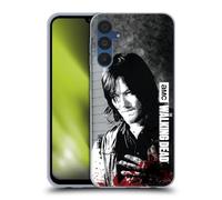 Head Case Designs sous Licence Officielle AMC The Walking Dead Main Blessée Sang Coque en Gel [Protection de Qualité Militaire] Compatible avec Samsung Galaxy A15 Et Compatible avec MagSafe